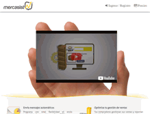 Tablet Screenshot of mercasist.com